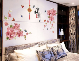 网红贴纸墙,潮流元素汇聚的视觉盛宴